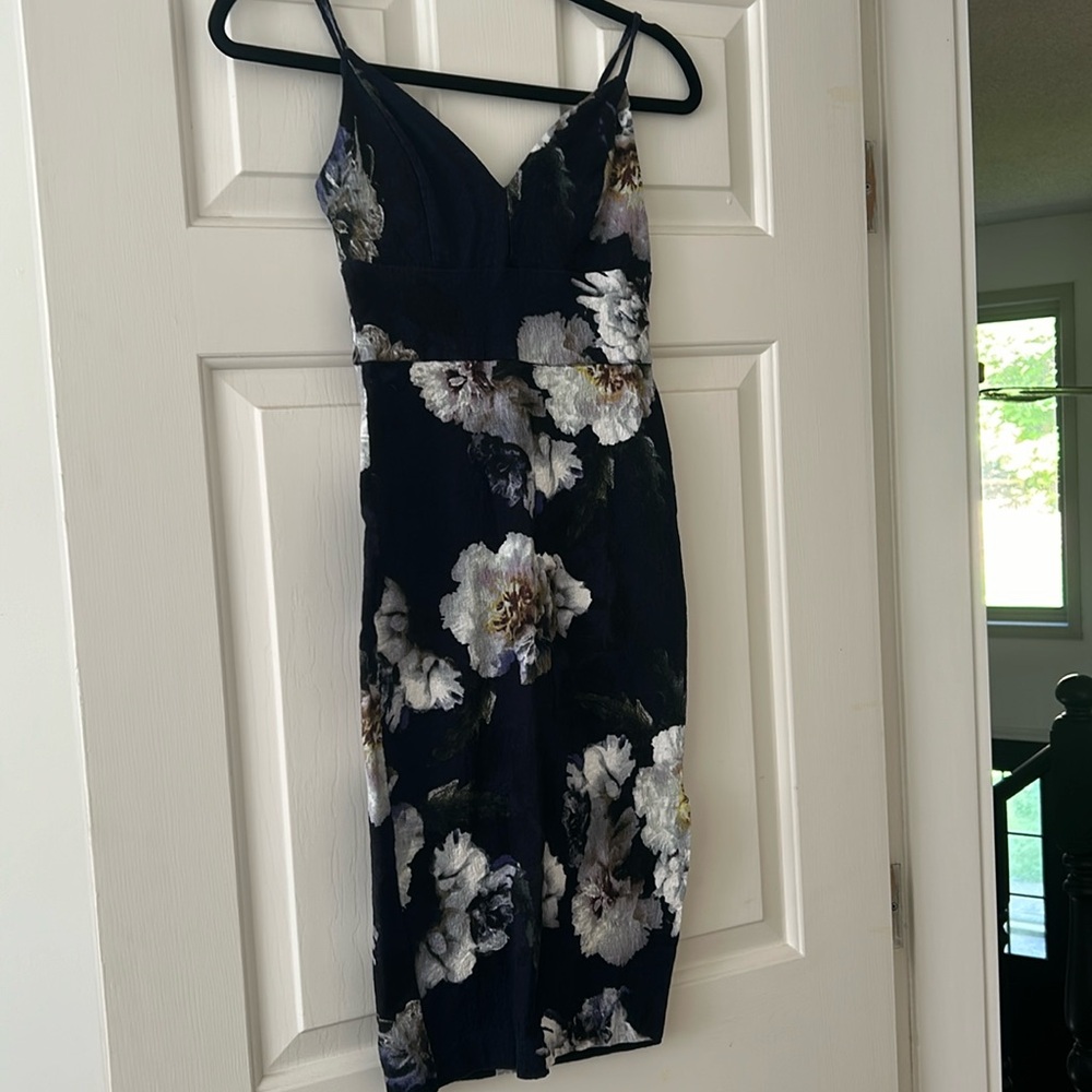 Floral Dynamite fitted dress